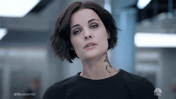 blindspot raise your hand GIF by NBC