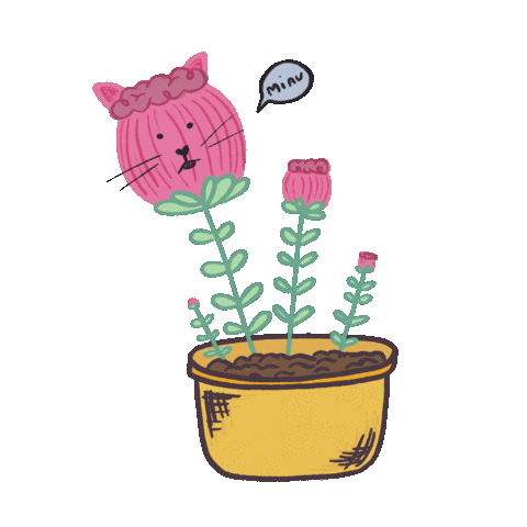 Plant Doodle Sticker