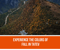 tatevwings fall autumn armenia gorge GIF