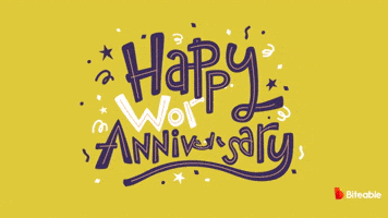 Celebrate Happy Anniversary GIF by Biteable