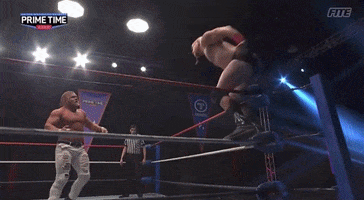 Prime Time Catch GIF by United Wrestling Network