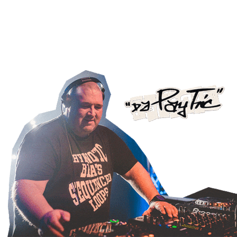 Dj Paytric Sticker by Elation Professional