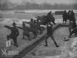 Black And White Footage GIF by National WWI Museum and Memorial