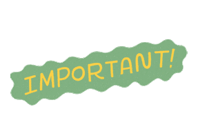 Important Sticker