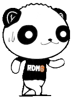 Panda Notonlyrunning Sticker by RUNDAMENTAL