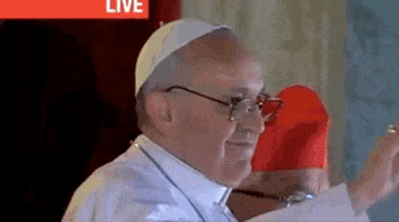 becomes pope francis GIF