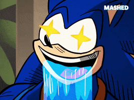 Sexy Sonic The Hedgehog GIF by Mashed