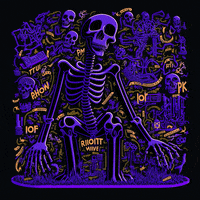 Skull Skeleton GIF by meityform