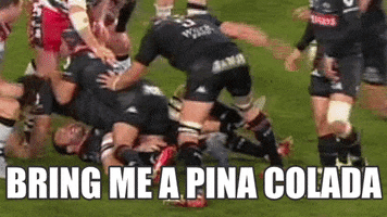 pina colada player GIF by FCG Rugby