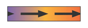 Arrow Sticker by pill & pillow
