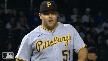 Pittsburgh-Pirates happy smile laugh baseball GIF