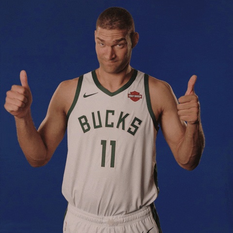 Brook Lopez Basketball GIF by Milwaukee Bucks