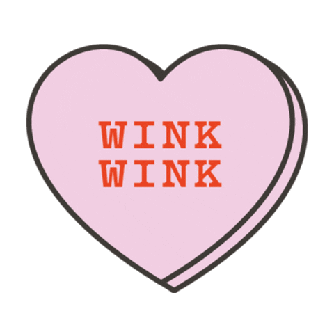 Heart Valentines Sticker by Milk Bar
