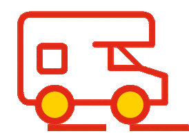 Rv Campervan Sticker by ADAC Camping