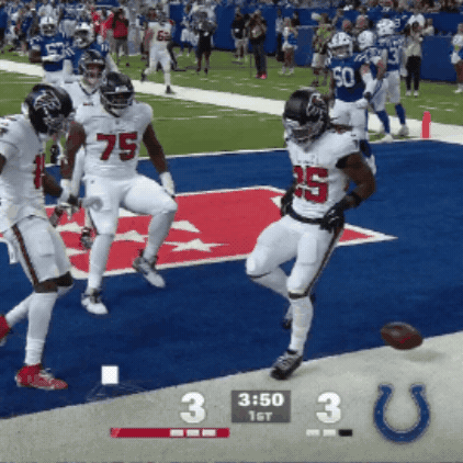 Celebration Nfl GIF by Atlanta Falcons