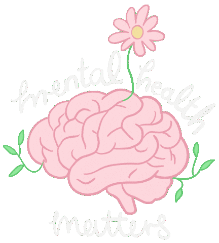 Mental Health Pink Sticker