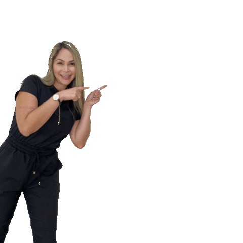 Izquierda Sticker by Daniela Akel - Beauty Clinic