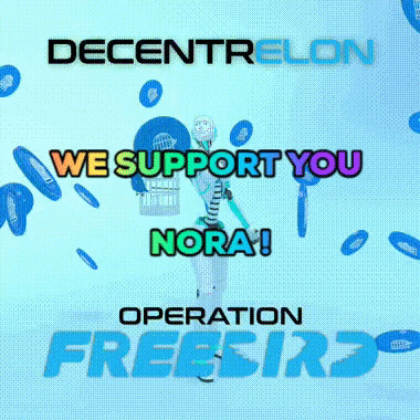 Crypto Nora GIF by decentrelon