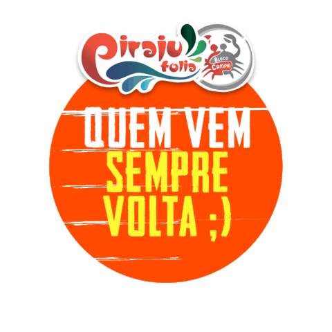 Eu Vou Carnaval Sticker by Pirajufolia Bloco Campia