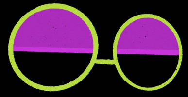 paulinevermind glasses punk updown GIF