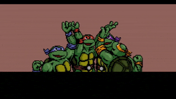 Teenage Mutant Ninja Turtles Turtle Power GIF