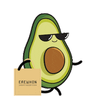 Avocado Sticker by erewhon market