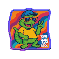Geckotrip Sticker by GuccioSmoogleers