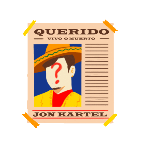 El Karmoya Jon Kartel Sticker