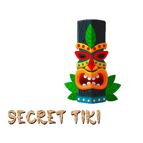 Tiki Sticker by swipeupmedia