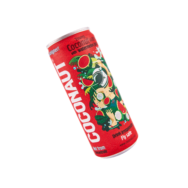 Coconaut Sticker