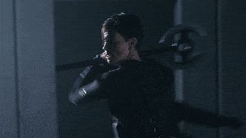 Charlize Theron Fight GIF by NETFLIX