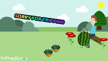 triPredictor trip sorry mistake tripping GIF