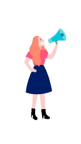 Women Power Girl Sticker