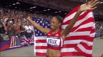 Allyson Felix GIF by Olympics