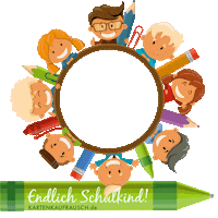 Sticker School Sticker by Kartenkaufrausch