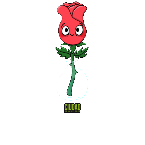 Ciudad de las flores Sticker
