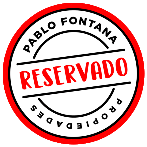 Pablo Fontana Propiedades Sticker