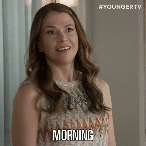 Morning Suttonfoster GIF by YoungerTV