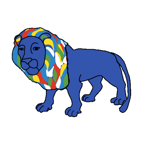 Lion Frankfurt Sticker by Pani Dominika