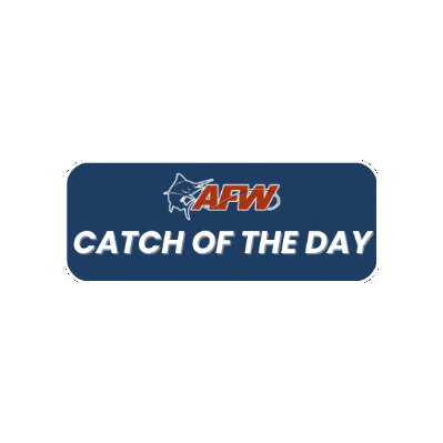 Fishing Tackle Fish Sticker by AFW Fishing Brands