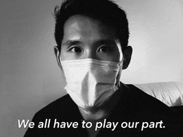 Wear A Mask Responsibility GIF by Love Has No Labels