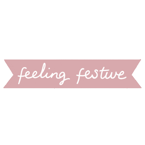 Christmas Pink Sticker