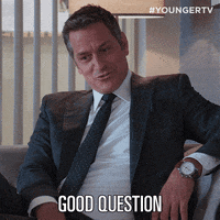 Peter Hermann Good Question GIF by TV Land