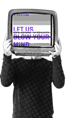 Mindblowing Sticker by Mind