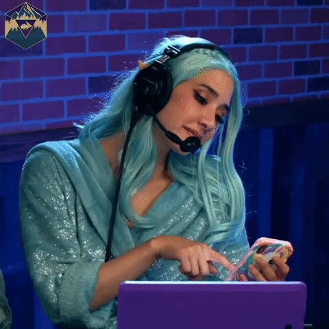hyperrpg reaction text twitch phone GIF