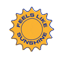 Sunshine Tune In Sticker by SisterLondon