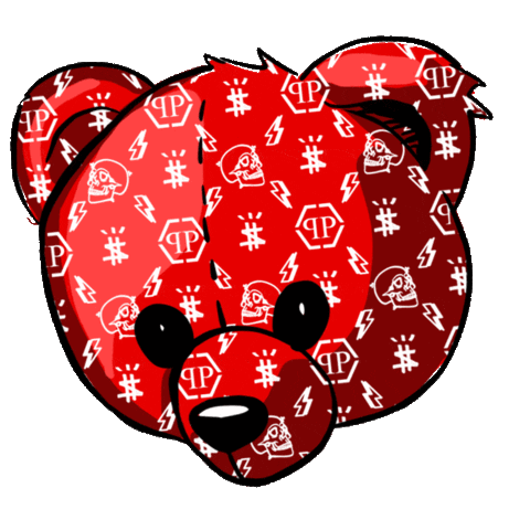 Teddy Bear Sticker by Philipp Plein