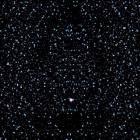 mackelangelo animation space stars galaxy GIF