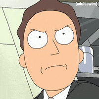Angry Season 1 GIF by Rick and Morty
