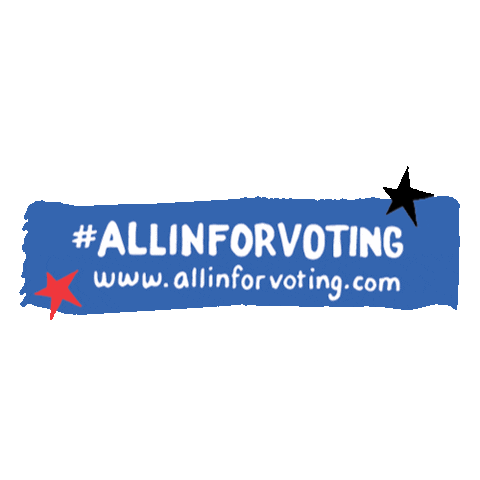 Voting All In Sticker by Amazon Studios